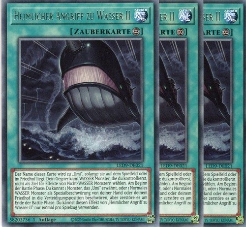 Yugioh heimlicher angriff - 3x,