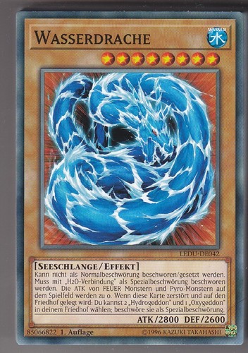 Wasserdrache common - yu-gi-oh,