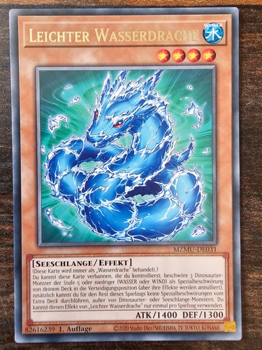Yugioh leichter wasserdrache - yugioh!,