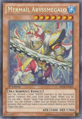 Yugioh mermail abyssmegalo - yugioh,