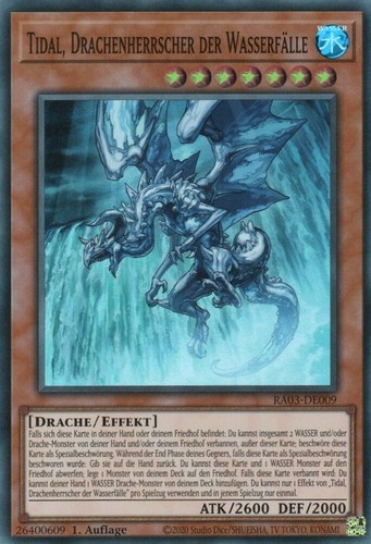 Yugioh tidal drachenherrscher - yugioh, tidal,