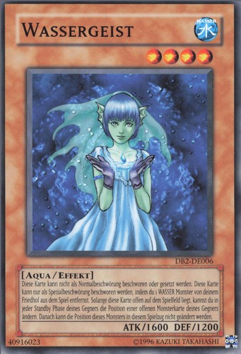 Yugioh wassergeist db2 - yugioh,