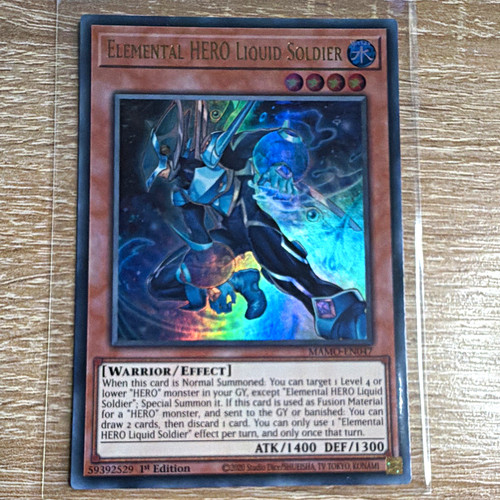 Elemental hero liquid soldier - elemental,
