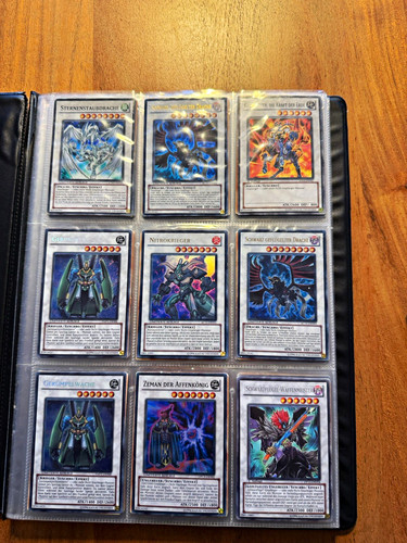 Yugioh karten mit - karten, ordner!