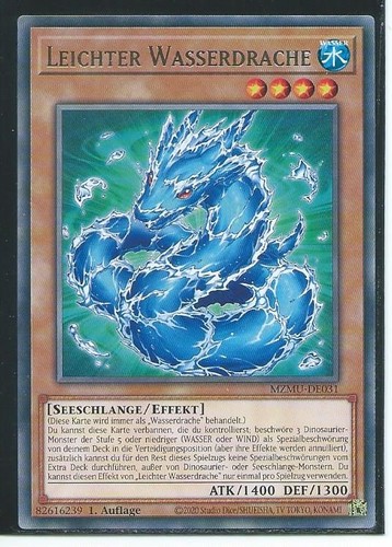 Leichter wasserdrache - oh,