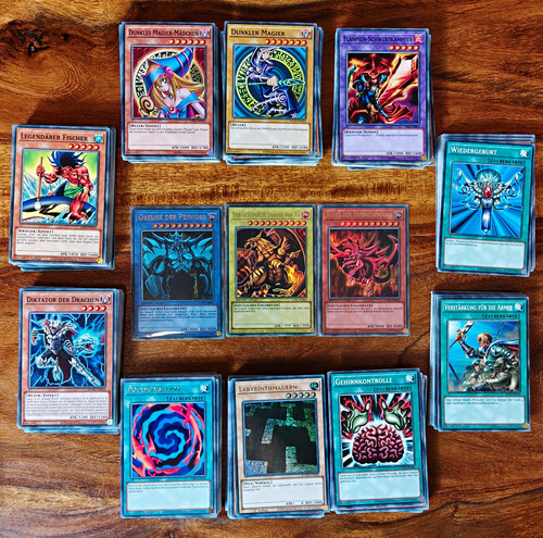 Yugioh sammlung 1000 karten - sammlung,