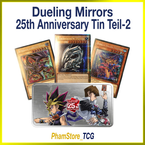 Yugioh 25th anniversary - yugioh!, tin
