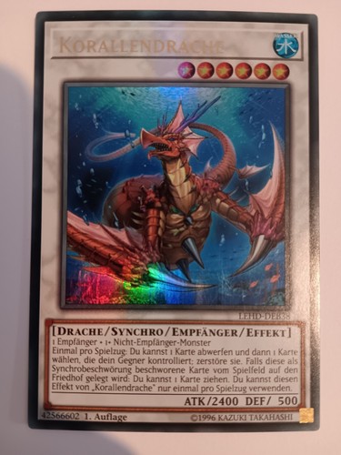 Yugioh korallendrache - yugioh,