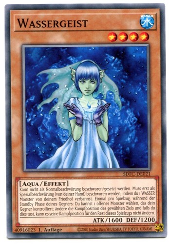 Wassergeist common - yu-gi-oh,