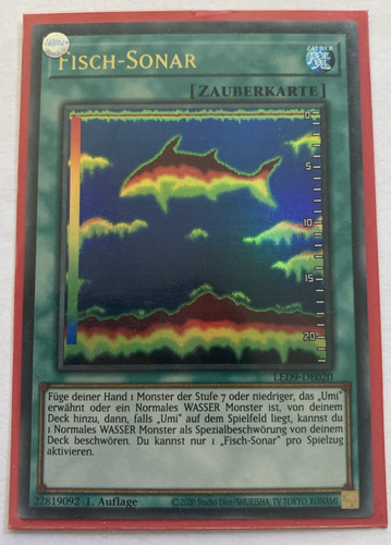 Yugioh tcg fisch - yugioh, fisch-sonar