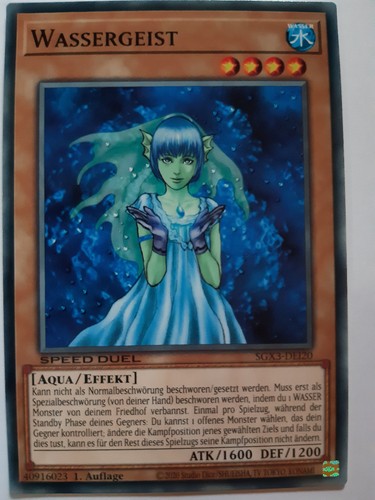 Wassergeist - yu-gi-oh!,